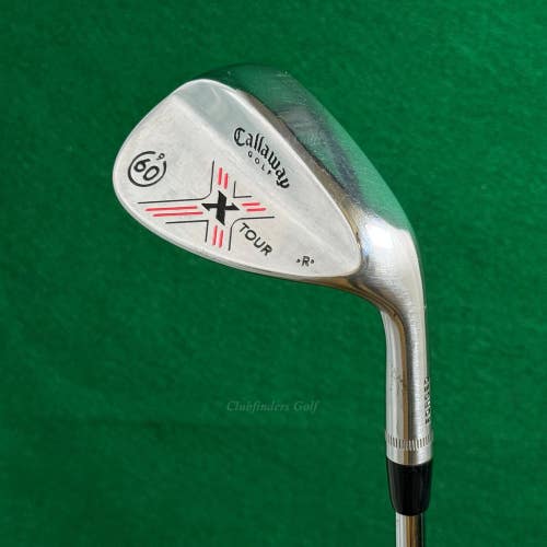 Callaway X Tour Forged Chrome 60-9 60 Lob Wedge Factory Steel Wedge Flex