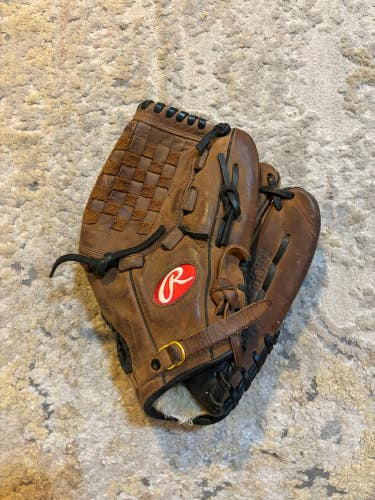 Brown Rawlings Sandlot Series RH Baseball Glove 12.5"