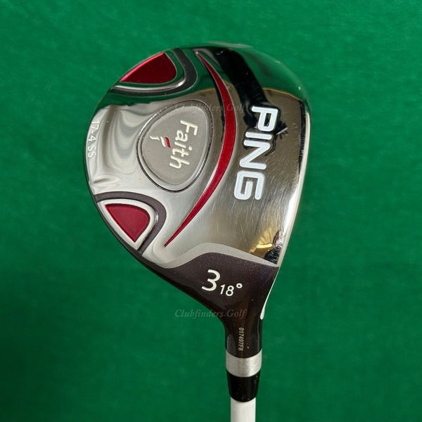 Lady Ping Faith 18 Fairway 3 Wood Ping ULT 200 Graphite Ladies w/HC
