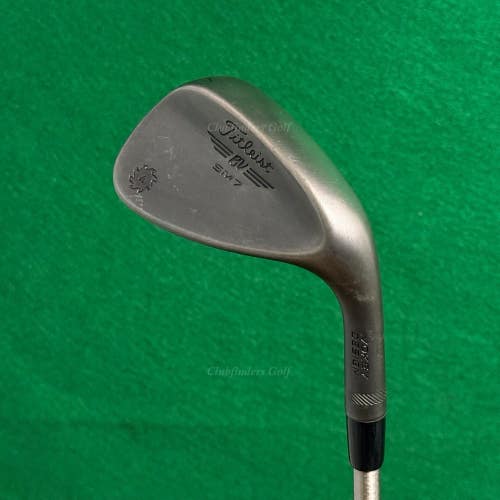 Titleist Vokey SM7 Jet Black 54-14F 54 Sand Wedge SteelFiber fc 90cw F4 Stiff