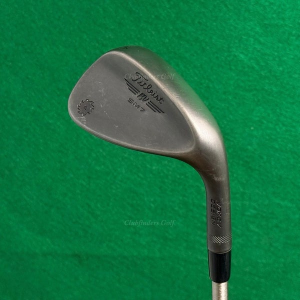 Titleist Vokey SM7 Jet Black 54-14F 54 Sand Wedge SteelFiber fc 90cw F4 Stiff