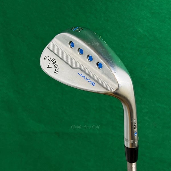 Callaway MD5 Jaws Chrome 60-8W 60 Lob Wedge SteelFiber i95 Composite Regular