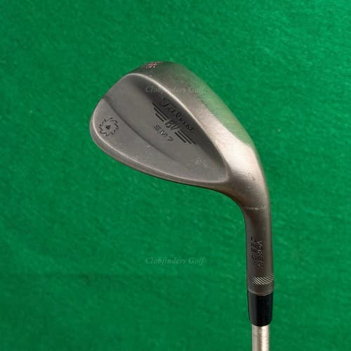 Titleist Vokey SM7 Jet Black 58-12D 58 Lob Wedge SteelFiber fc 90cw F4 Stiff