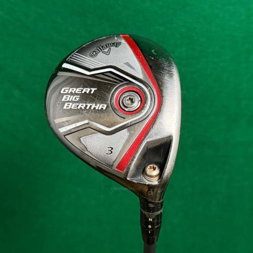 Callaway Great Big Bertha 2015 15 Fairway 3 Wood HZRDUS Smoke 70g Extra Stiff