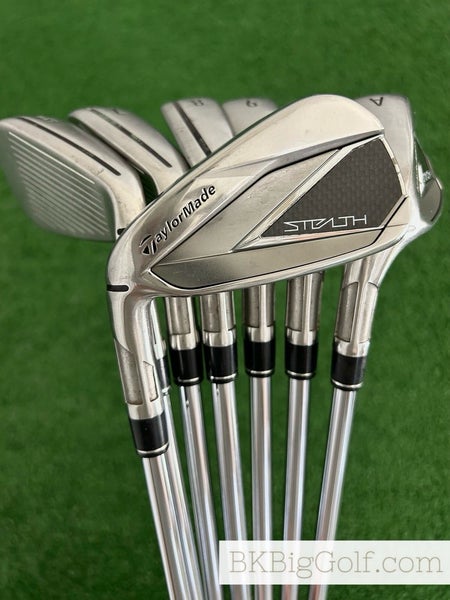 LH Taylormade Stealth Iron Set 5-A / KBS Max MT 85 Regular