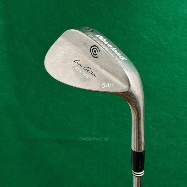Cleveland Tour Action REG 588 Chrome 54 Sand Wedge Stepped Steel Wedge Flex