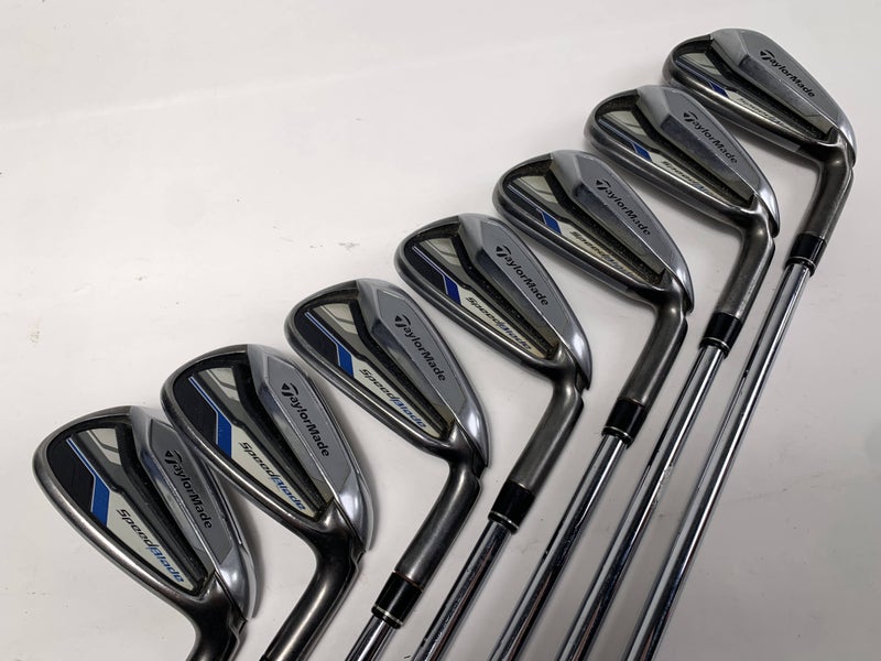TaylorMade Speedblade Iron Set 3-PW SpeedBlade Stiff Steel Mens RH-No 8 Iron