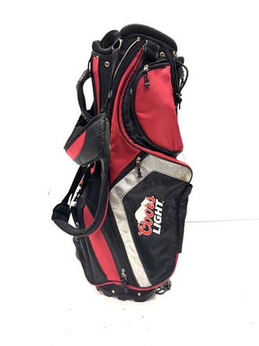Used COORS LIGHT Mens Stand Bag Black 11860-S000294282