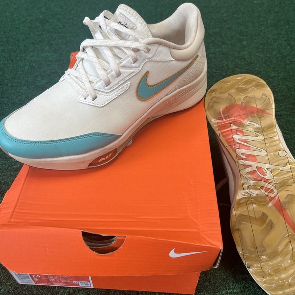 Nike Air Zoom Infinity Tour Golf Shoes DM9018-141 Sail Teal 7.5 Men 9 Women