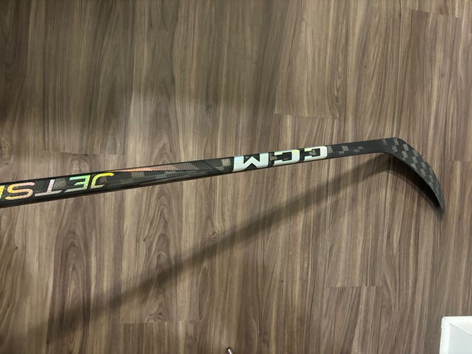 Senior CCM Jetspeed FT7 Pro Left Hand Hockey Stick Mid Pattern Pro Stock (New)