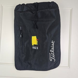 Titleist Club Sport Cinch Sack Back Pack 14x20 Bagagarie Travel Gear Black