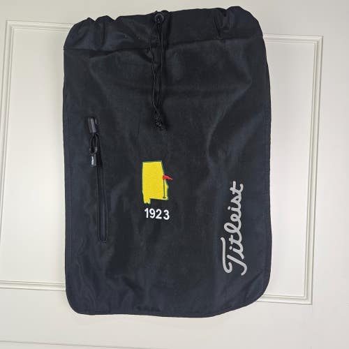 Titleist Club Sport Cinch Sack Back Pack 14x20 Bagagarie Travel Gear Black