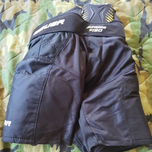 Junior Medium Bauer Supreme S190 Hockey Pants (Used)