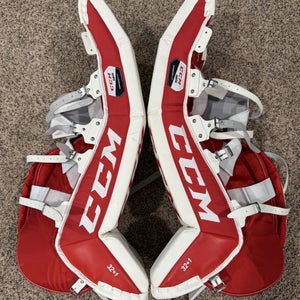 32" CCM Extreme Flex 500 Goalie Senior Leg Pads 32+1 (Used)