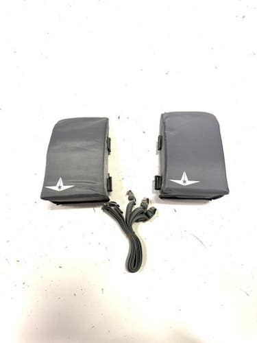 Used All-Star KNEE SAVERS BB/SB Catchers Knee Savers Grey 11860-S000294016