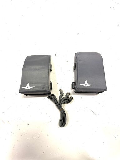 Used All-Star KNEE SAVERS BB/SB Catchers Knee Savers Grey 11860-S000294016
