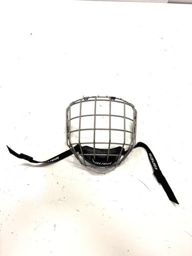 Used Bauer Hockey Wire Mask Grey MD 11860-S000294024