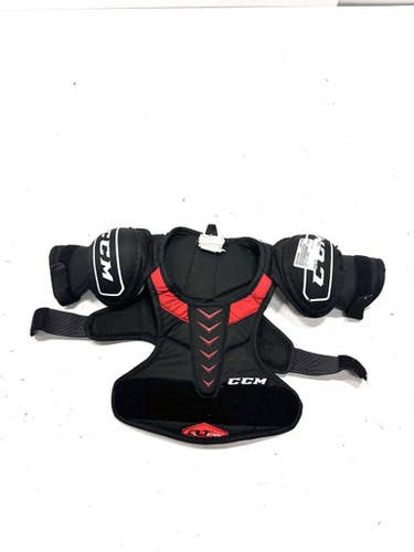 Used CCM QLT EDGE Youth Shoulder Pads LG 11860-S000294009