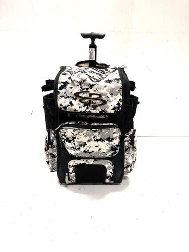 Used BoomBah BOOMBAH WHEEL BAG BB/SB Player Wheeled Bag Black 11860-S000294004