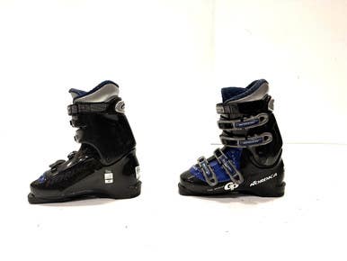 Used Nordica GP03 Womens DH Ski Boot Black 250 MP - M07 - W08 11860-S000294006