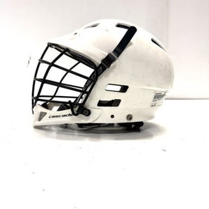 Used Cascade HELMET Lacrosse Helmet White One Size 11860-S000294007