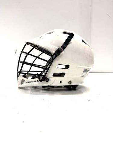 Used Cascade HELMET Lacrosse Helmet White One Size 11860-S000294007