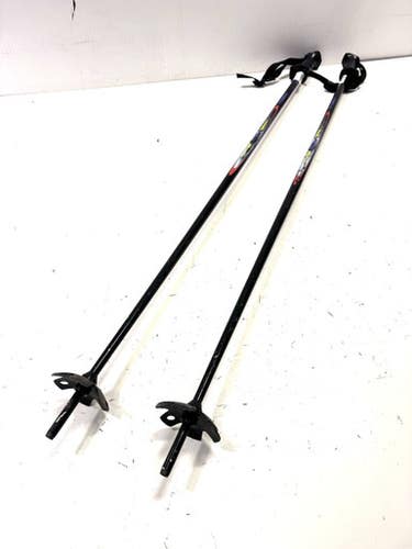 Used Atomic VIBE Mens DH Ski Pole Black 125 cm / 50 in 11860-S000294025
