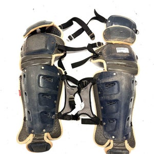 Used Nike SHIN Catchers Leg Guards Grey Intermed 11860-S000294029
