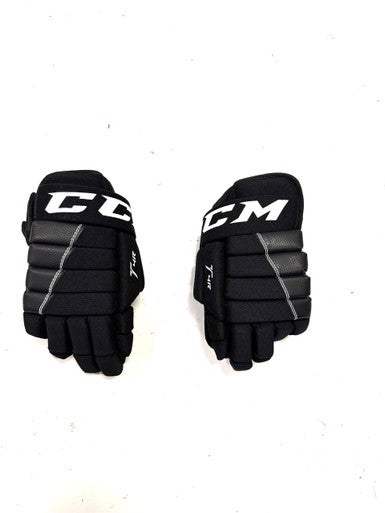 Used CCM T4R Junior Gloves Black 11" 11860-S000294113