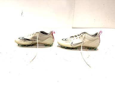 Used Nike LAX Cleats Mens White Senior 11.5 11860-S000294149