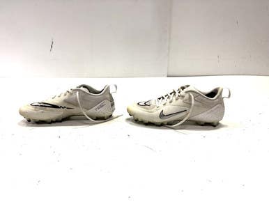 Used Nike LAX Cleats Mens White Senior 10.5 11860-S000294150