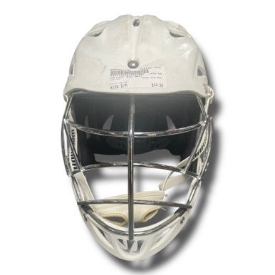 Used Warrior EVO NEXT Lacrosse Helmet White S/M 11375-S000362430