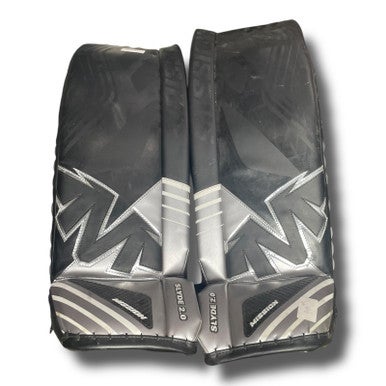 Mission (Used) Black Intermediate Senior 36" Goalie Leg Pads