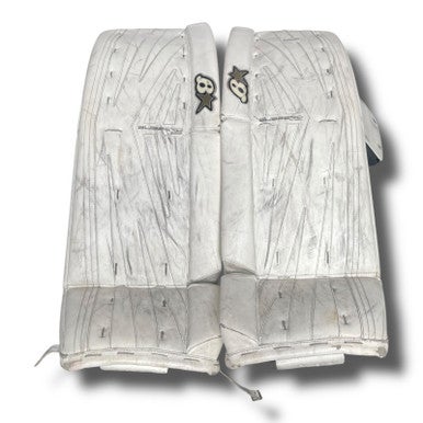 Brian's (Used) White Senior 36" Goalie Leg Pads