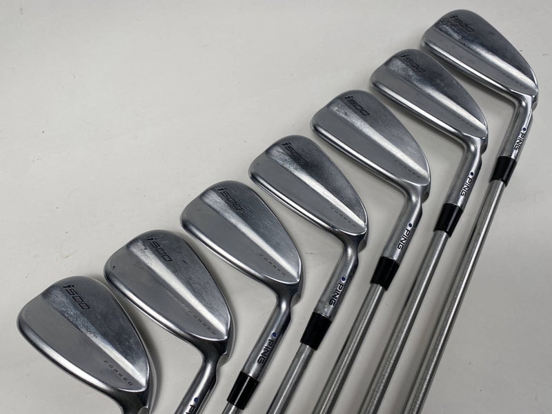 Ping i500 Iron Set 4-PW Blue Dot KBS Tour C-Taper Lite Stiff Steel Mens RH