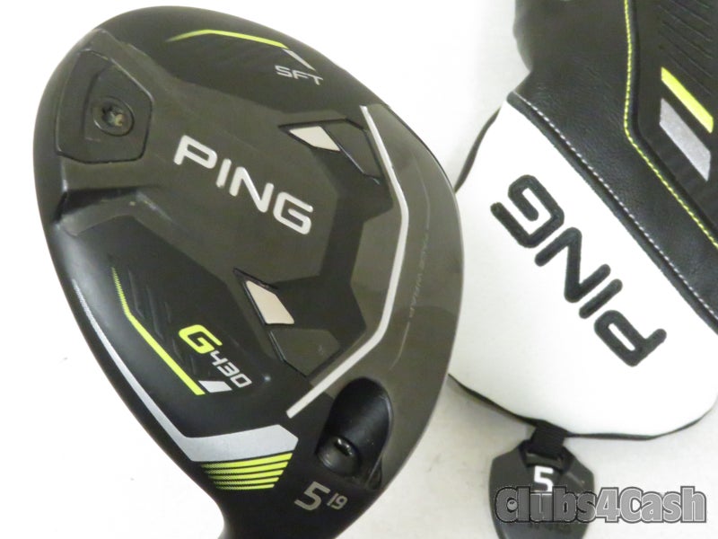 PING G430 SFT Fairway 19 5 Wood Mitsubishi Kai'Li White 70 Stiff +Cover  MINTy