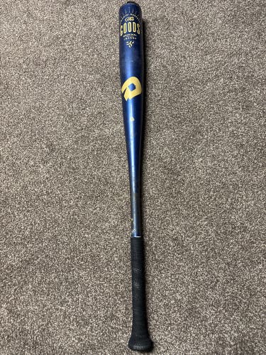 2021 DeMarini The Goods One Piece Alloy BBCOR Certified Bat (-3)  31 oz 34" (Used)