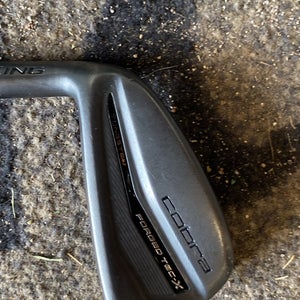 Men's 2023 Cobra Left Hand Iron Set Stiff Flex  Steel Shaft (Used)
