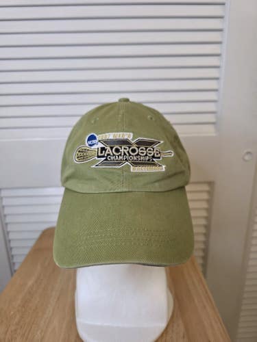 Retro 2007 Mens Lacrosse Championship Strapback Hat NCAA