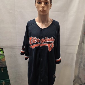 Virginia Cavaliers Top Of The World Baseball Jersey XXL 2XL NCAA