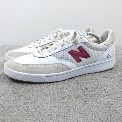 New Balance Numeric 440 Mens Size 12 Shoes Skateboarding Sneakers White Burgundy