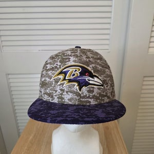Baltimore Ravens Salute To Service New Era 59fifty 6 7/8 NFL