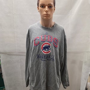 Chicago Cubs Majestic Crewneck Sweatshirt XXL 2XL MLB