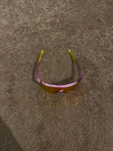 Tatis 100% Pink and Yellow Small /Medium Adult Unisex 100% Sunglasses (Used)