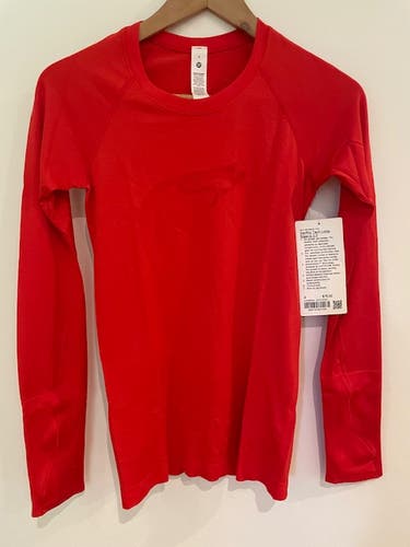 Red Brand New Small / Medium Women's Lululemon Shirt