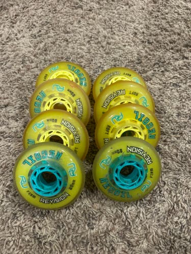 Set Of 8 Revision Wheels All 80mm