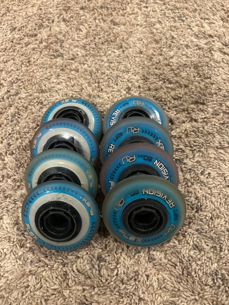 Set Of 8 Revision Flex Wheels 76/80 Soft