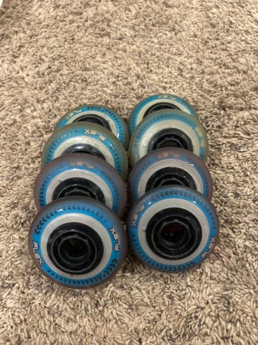 Set Of 8 Revision Flex Wheels 76/80 Soft