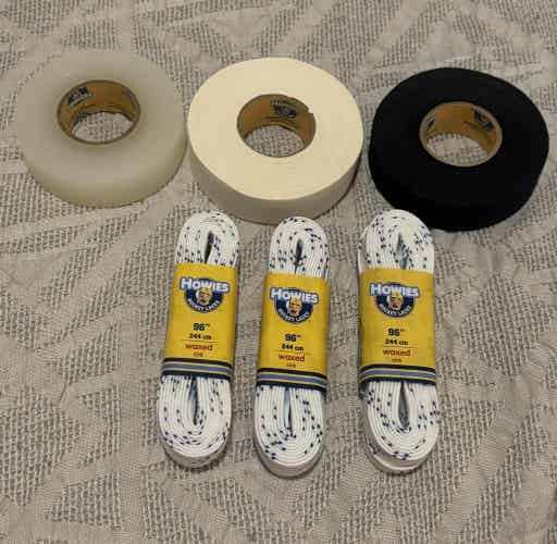 Howies Hockey Tape and Laces Bundle