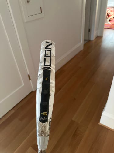 2025 Rawlings Icon Composite USSSA Certified Bat (-5) 26 oz 31" (Used)